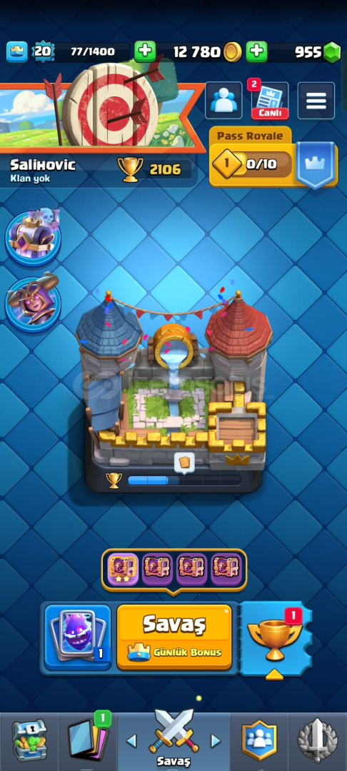 { CLASH ROYALE } 950 ELMASLI HESAP  { CLASH ROYALE } 950 ELMASLI HESAP