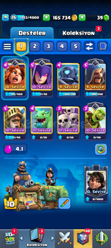 Clash Royale Başlangıç Hesabı 