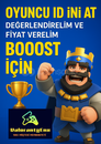 CLASH ROYALE BOOST HİZMETİ