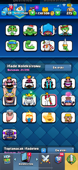 clash royale + bs hesap 