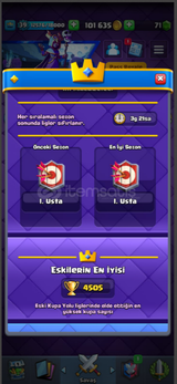 Clash Royale Dolu Hesap!!