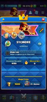 CLASH ROYALE ELİT HESAP UYGUNA
