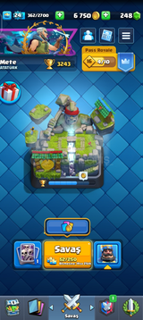 Clash royale emek hesap !!!