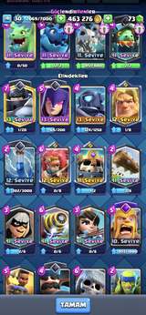 Clash Royale F/P Hesap