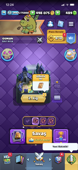 Clash Royale full +full hesap