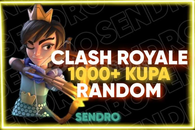 Clash Royale Garanti 1000+ kupa Random Hesap