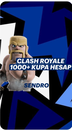 Clash Royale Garanti 1000+ kupa Random Hesap