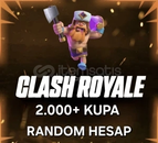 ⭐CLASH ROYALE GARANTİ 2.000+ KUPA⭐