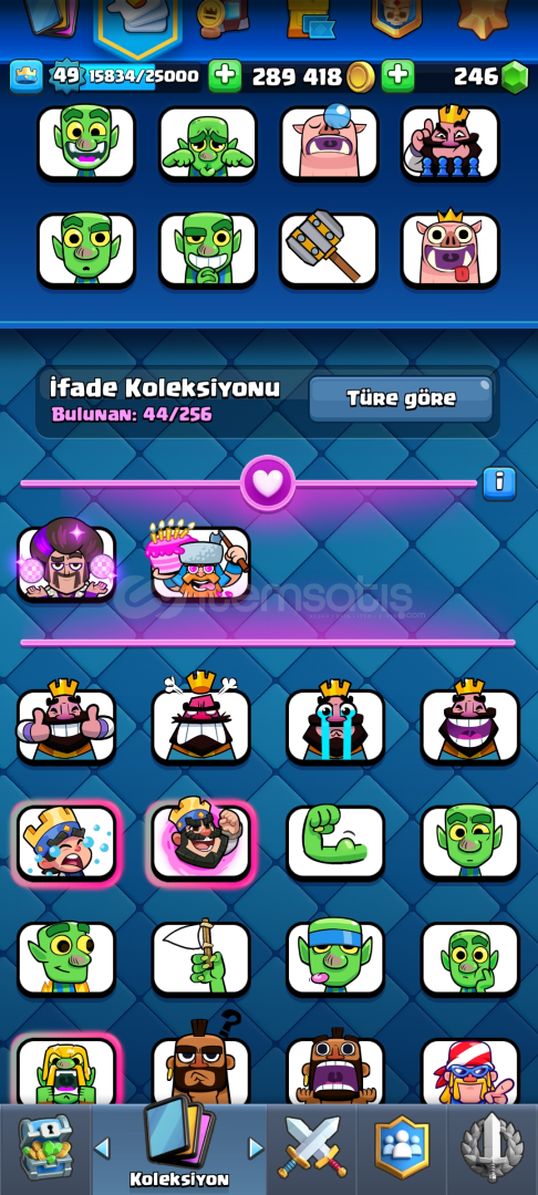 Clash royale hesabı 12600k kupalı cok uyguna
