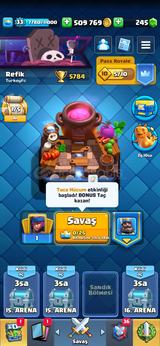 CLASH ROYALE HESABI 