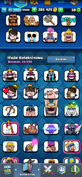 CLASH ROYALE HESABI ÇOK UCUZ SAKIN KAÇIRMAYIN!!
