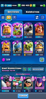 CLASH ROYALE HESABI ÇOK UCUZ SAKIN KAÇIRMAYIN!!