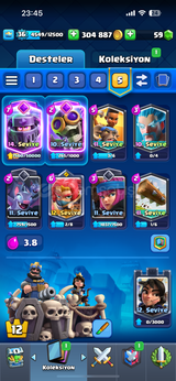 clash royale hesap