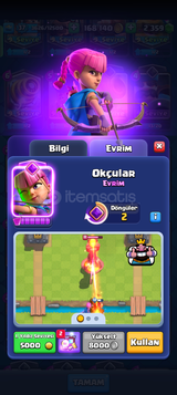 Clash royale hesap