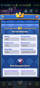 clash royale hesap