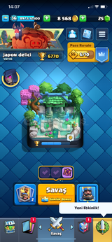Clash royale hesap