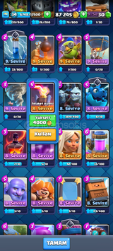 Clash Royale Hesap