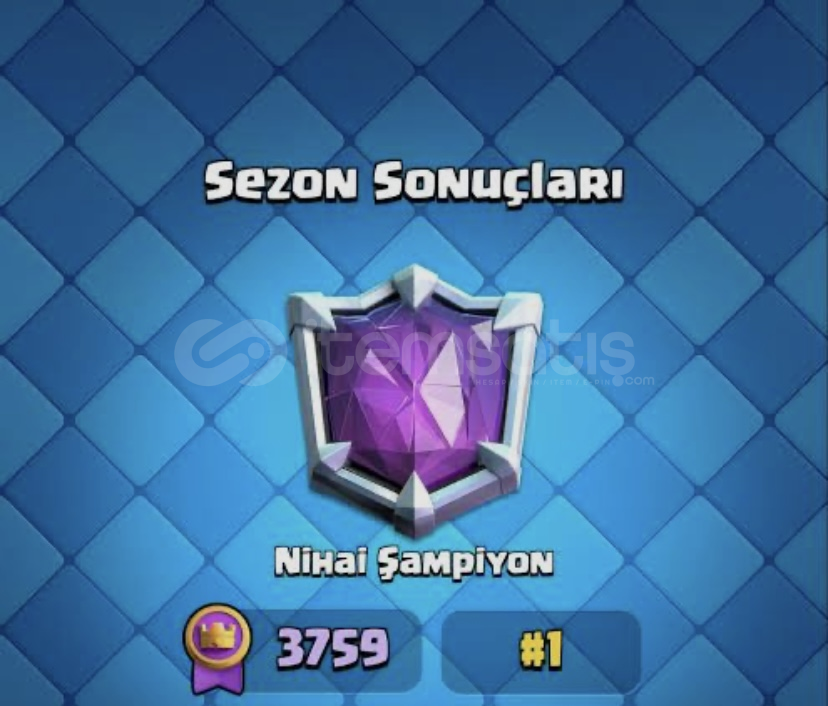 Clash royale istediğiniz kupaya ve lige kasılır