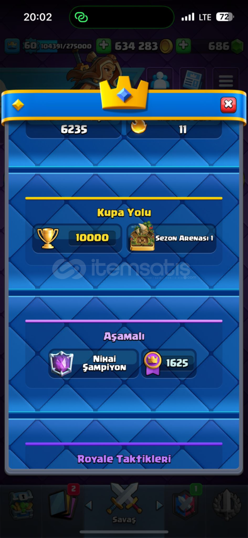 Clash royale kaliteli hesap Clash royale kaliteli hesap