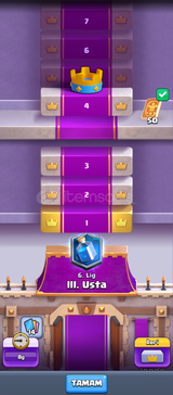 Clash Royale kasmalik hesap