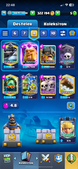 CLASH ROYALE MÜKEMMEL HESAP İDARELİ UCUZZZ