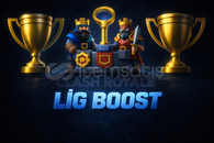 Clash Royale PİYASA ALTI LİG BOOST