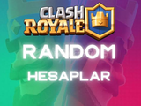 Clash Royale Random Hesap