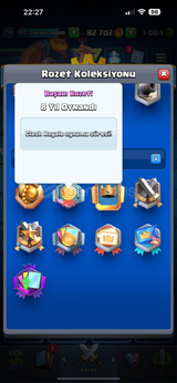 Clash royale sadece 2 kart eksik uygun 