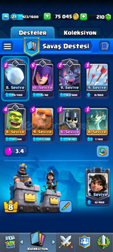 CLASH ROYALE SAĞLAM HESAP