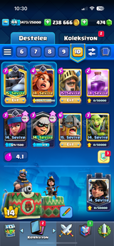 CLASH ROYALE SÜPER HESAP 