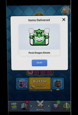 Clash Royale ücretsiz emoji methodu