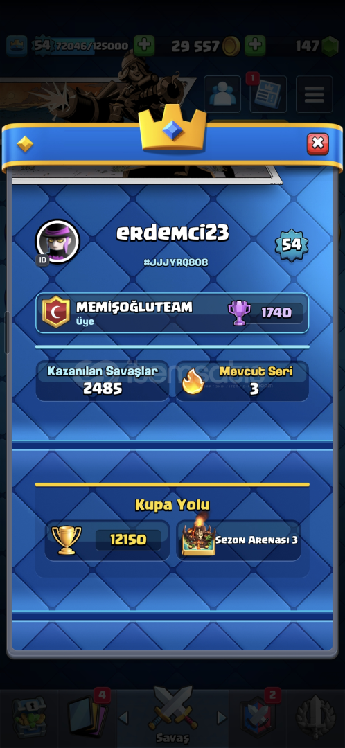 ????CLASH ROYEL +12000 KUPA YANINDA COC HEDİYE  ????CLASH ROYEL +12000 KUPA YANINDA COC HEDİYE