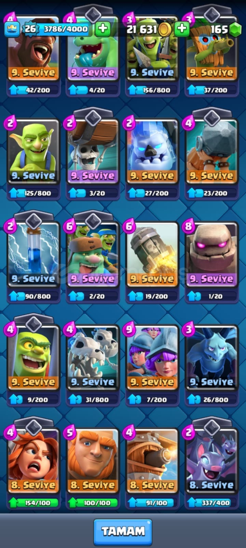 Clash royel fırsat hesabını