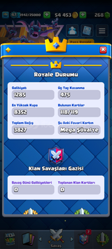 Clash royel mükemmel hesap çok ucuz