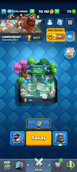 Clasroyele cals of clans browlstars hesap 