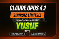 claude 4.5 sonnet ve opus 4.1 sınırsız