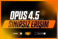 Claude Opus 4.5 Kişisel + Sınırsız limitsiz