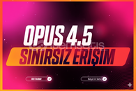 Claude Opus 4.5 Kişisel + Sınırsız limitsiz