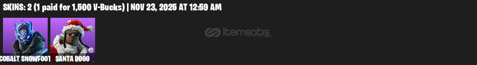 Cobalt Snowfoot PS5 SKİN EXCLUSİVE