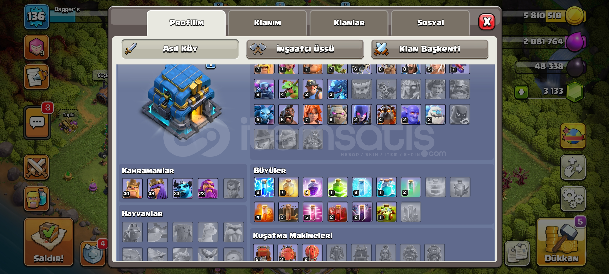⭐COC 3133 TAŞLI TH12 HESAP⭐ ⭐COC 3133 TAŞLI TH12 HESAP⭐