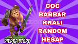 [COC] BARBAR KRALI BULL RANDOM HESAP