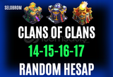 ⭐ COC | BB 14-15-16 EFSANE RANDOM HESAP