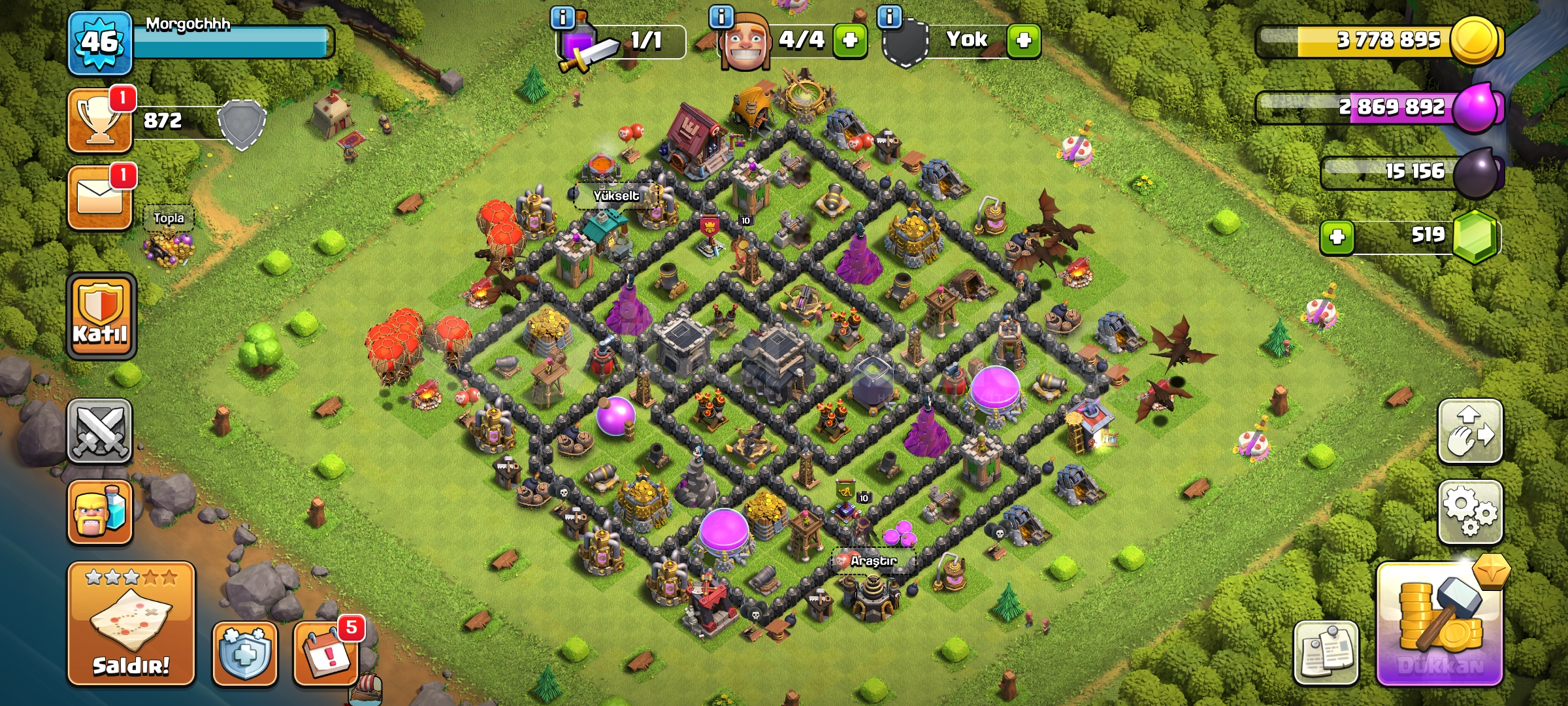 ⚡ Coc + Brawl + Hayday - Ucuz ! ⚡ Coc + Brawl + Hayday - Ucuz !