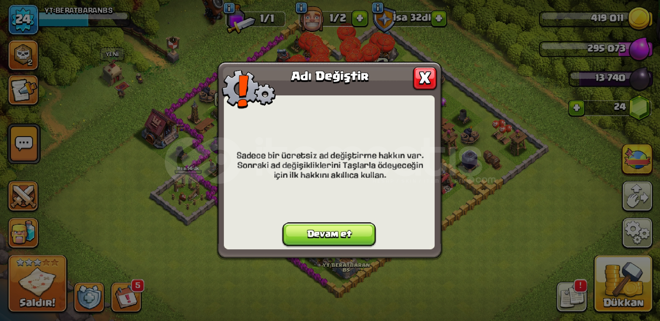 Coc hesap 8 BB Neredeyse Bedava Coc hesap 8 BB Neredeyse Bedava