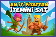 CoC Hesaplarınızı Nakite Çevirin