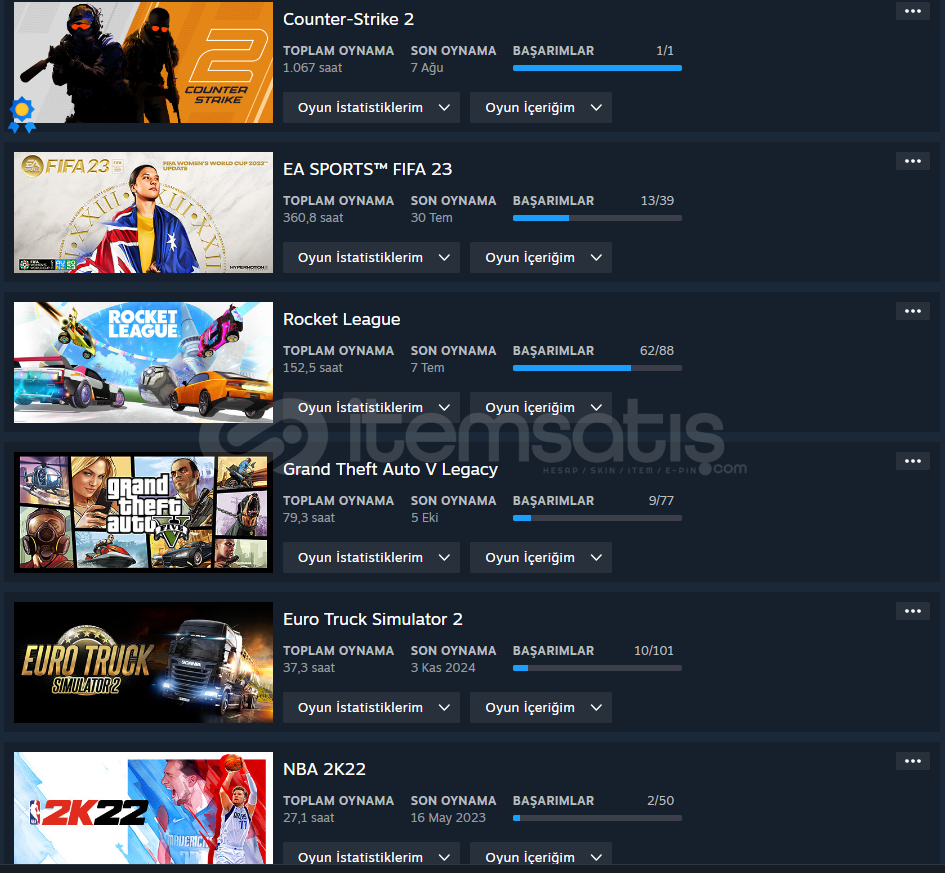 ÇOK ACİL DOPDOLU STEAM HESABI  ÇOK ACİL DOPDOLU STEAM HESABI