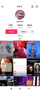 Çok aktif oyun editleru tiktok hesap 