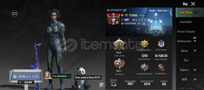 Çok emek verilmiş pubg hesabı