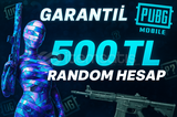 ⭐️ÇOK GARANTİLİ LÜKS SINIRLI PUBGM RANDOM ⭐️