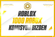 ⭐[ÇOK HIZLI] [1430] 1000 ROBUX KOMISYON BİZDEN⭐